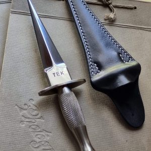Mini Agent Dagger - Nickel Plated