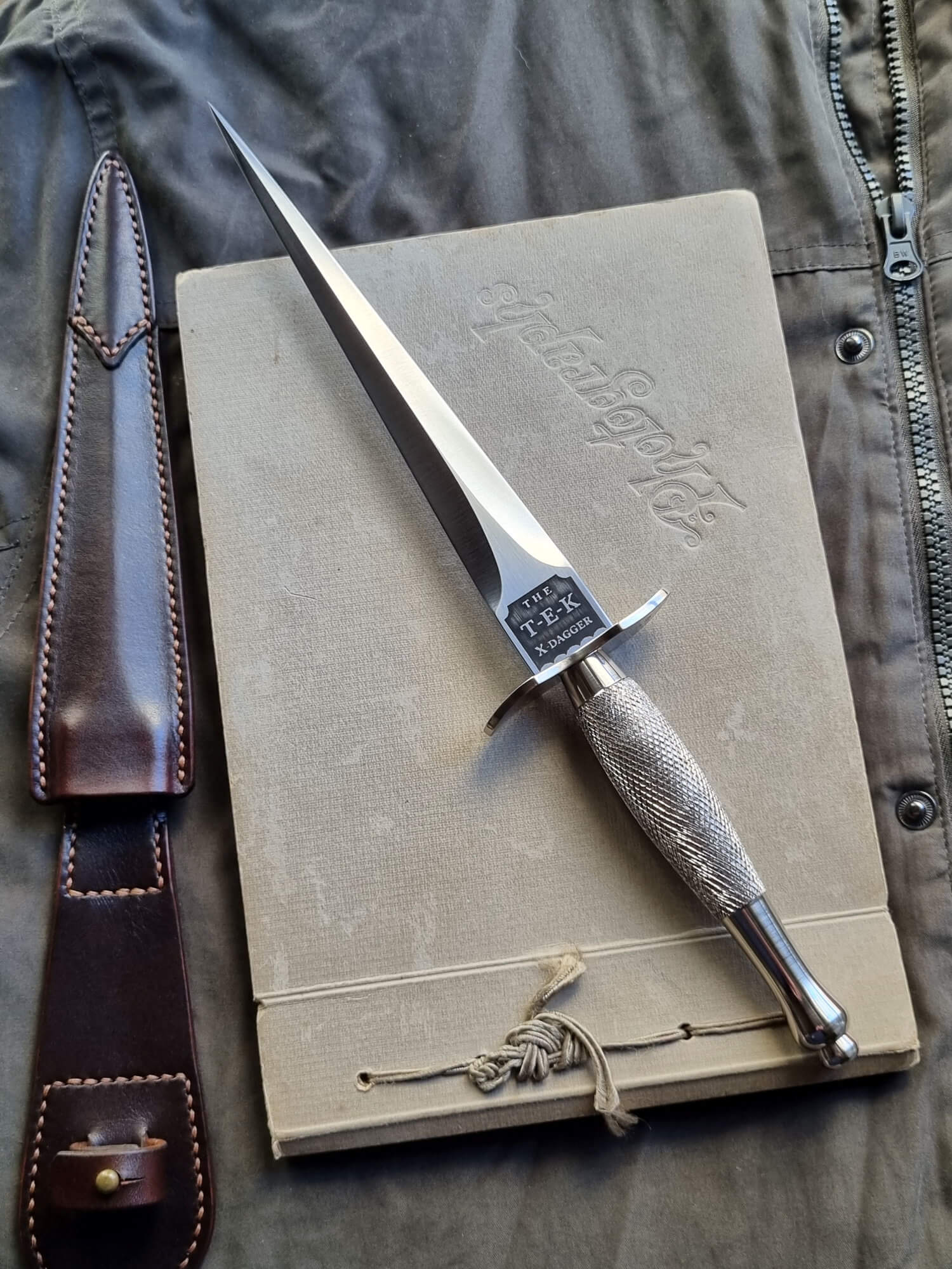 TEK Fairbairn-Sykes X-Dagger – Nickel Plated - Image 2