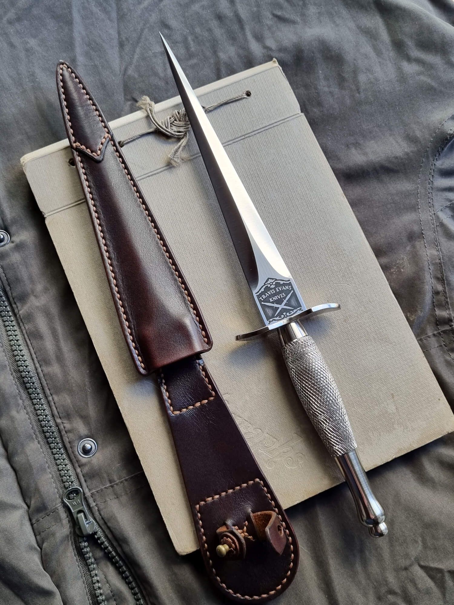 TEK Fairbairn-Sykes X-Dagger – Nickel Plated - Image 3