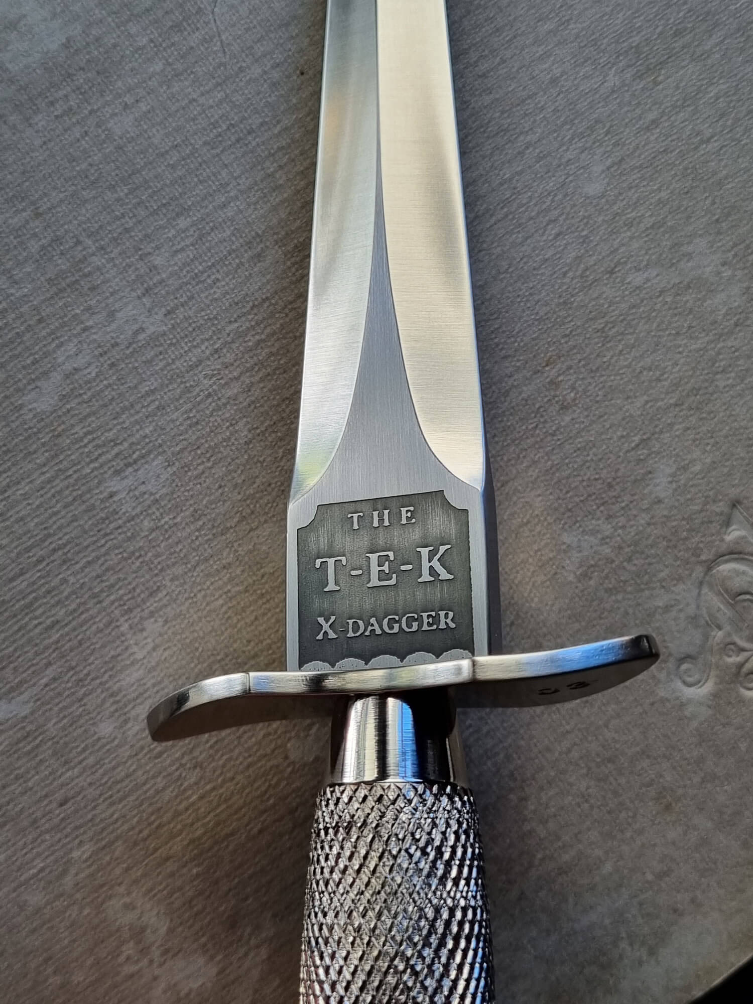 TEK Fairbairn-Sykes X-Dagger – Nickel Plated - Image 4